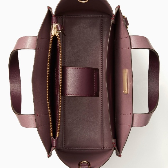 Kate Spade ♠️ NWT Purple Satchel Bag - Picture 8 of 8